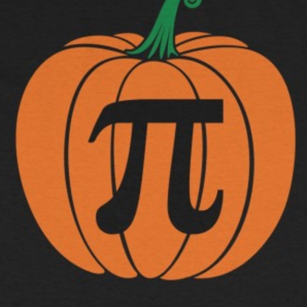 "Pumpkin Pie" - Halloween Graphic T Shirt Pi Fall Thanksgiving Funny S M L XL - Picture 5 of 5